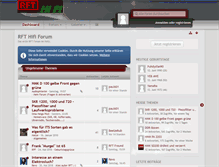 Tablet Screenshot of forum-rft-hifi.de